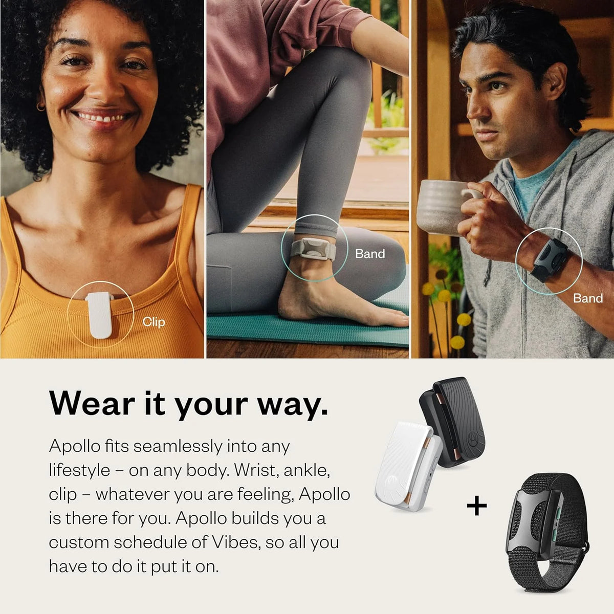 Wearable Wellness - Stress Relief and Natural Sleep Aid - Improve HRV - Vagus Nerve Stimulator - Reset Vibration Band - Improve Sleep, Focus, Relaxation, Recovery, Health and Performance / Invisible - image 4