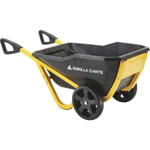 Gorilla Carts 7 Cu. ft. Evolution Poly Yard Cart - image 1