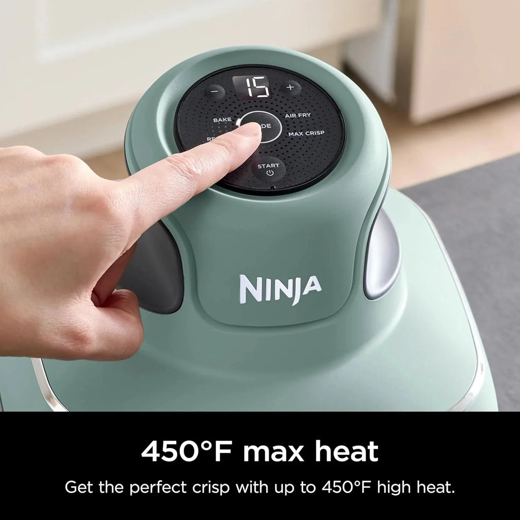 Ninja Crispi 4-in-1 Portable Glass Air Fryer Cooking System, 1500W, 4QT & 6-Cup TempWare Glass Containers with Storage Lids, Microwave, Freezer & Dishwasher Safe - image 103