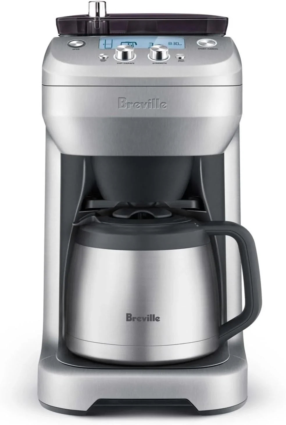Breville BDC650BSS Grind Control Coffee Maker With Grinder, Brushed Stainless Steel, Thermal Carafe - image 1