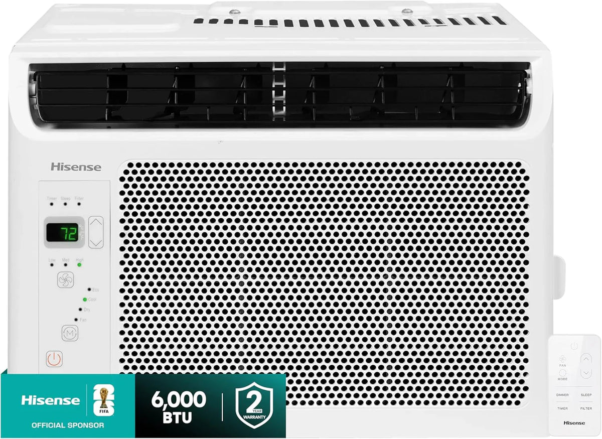 Hisense 14,000 BTU Smart Window Air Conditioner, 3 modes (Cooling, Fan, Dehumidifier) - image 6