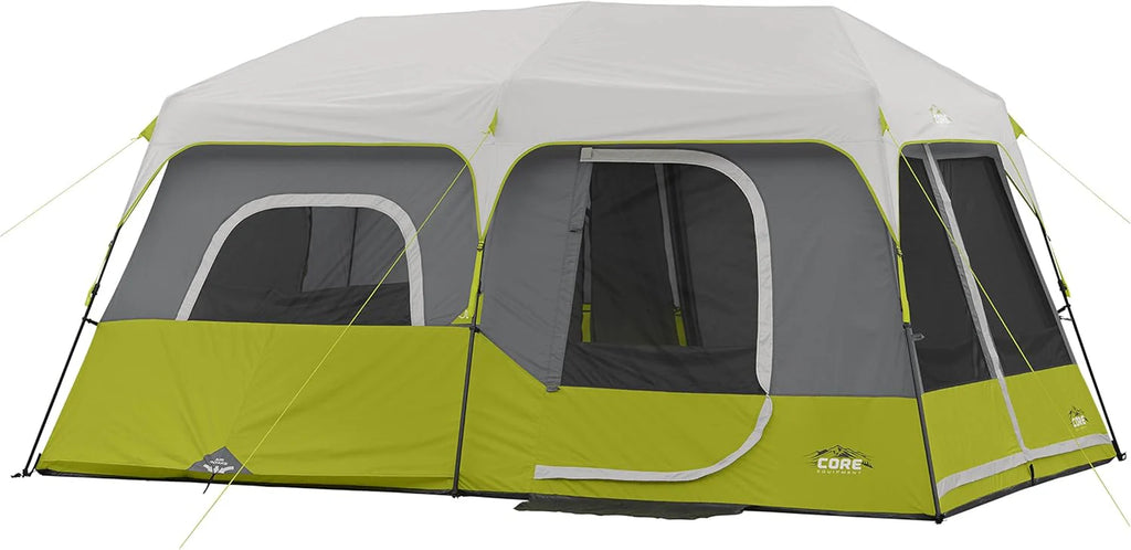 Core 9-Person Instant Cabin Tent, 14'x9', Green - image 1