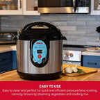 NESCO NPC-9 Smart Electric Pressure Cooker and Canner, 9.5 Quart, Stainless Steel - image 3