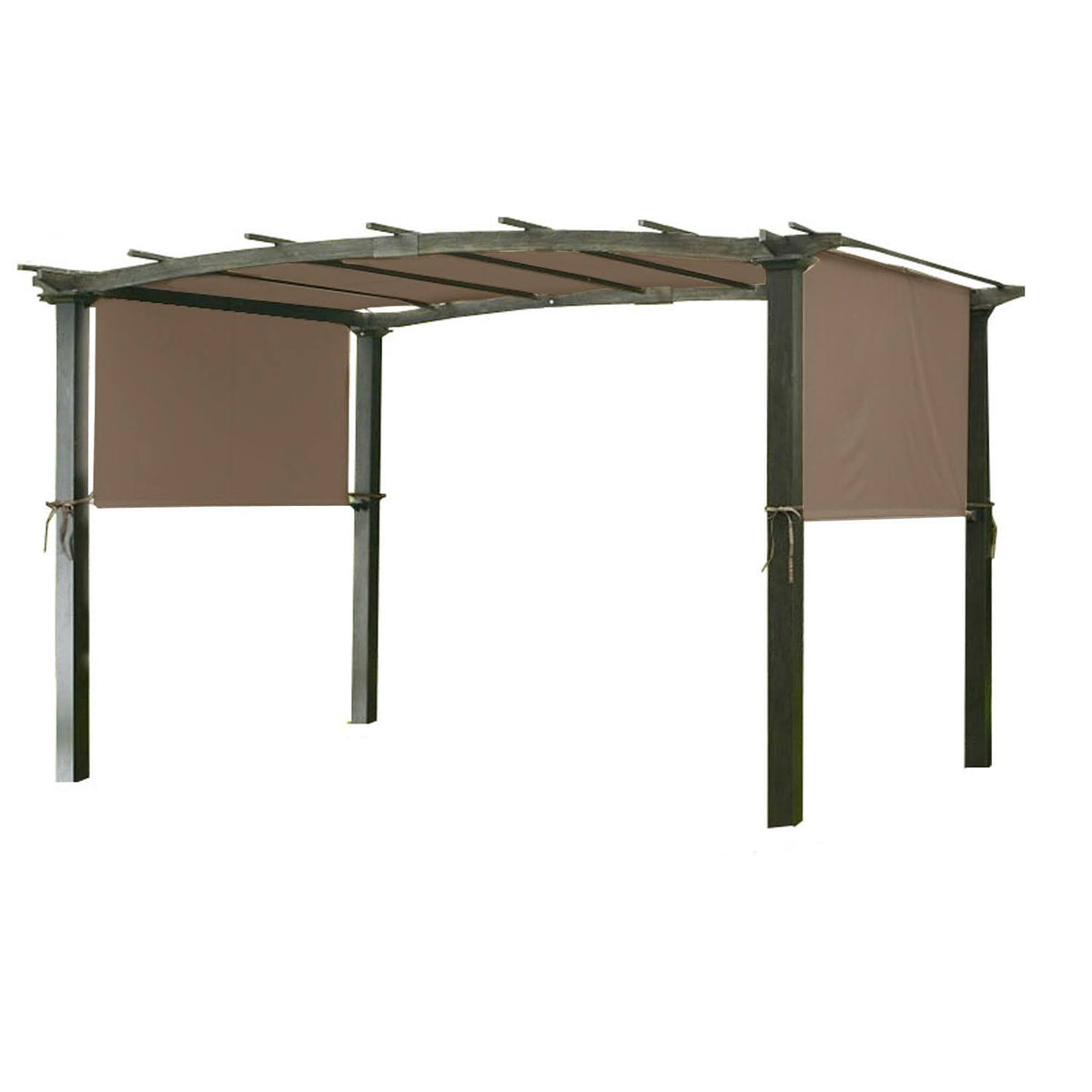 Garden Winds Universal Replacement Canopy for Pergola Structures Nutmeg - image 1