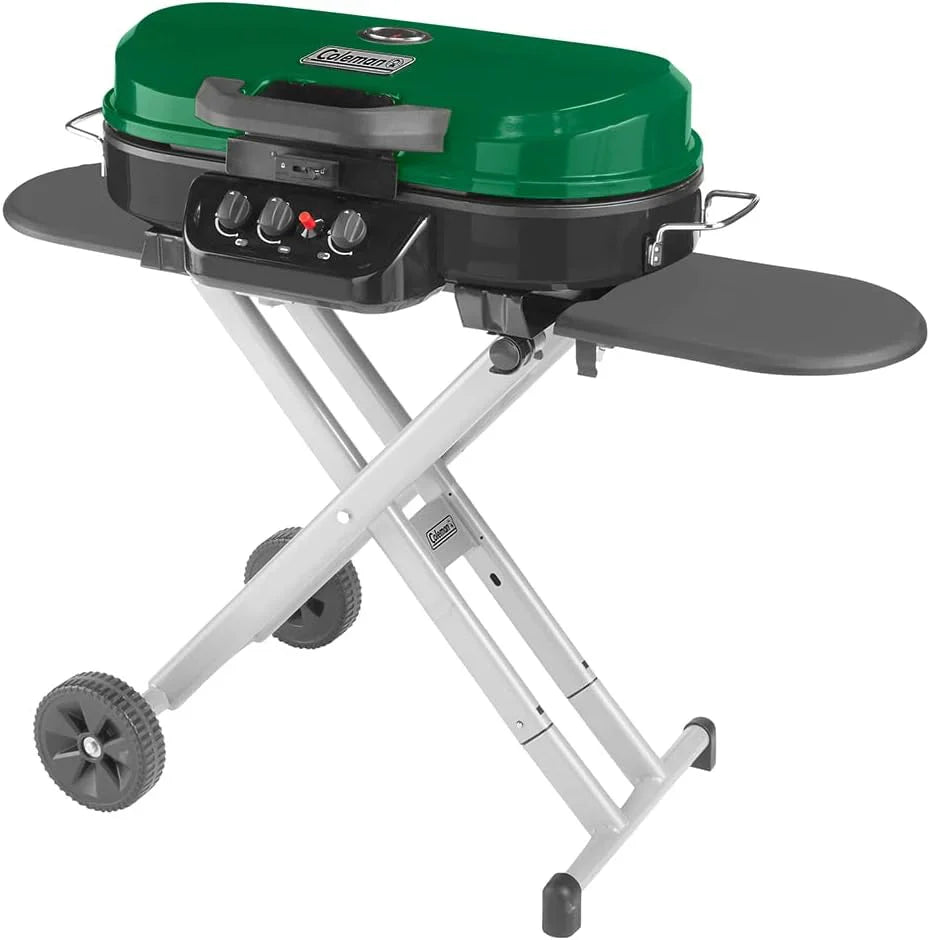 RoadTrip 285 Portable Stand-Up Propane Grill with 3 Adjustable Burners & Instastart Ignition, 20,000 BTUs of Power for Outdoor Cooking, Camping, Tailgating, Grilling, BBQs, & More - image 2