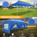 Hoteel 10x15 Heavy Duty Canopy Tent with 4 Sidewalls,Pop up Canopy for Parties Wedding,Commercial Easy up Gazebo with Roller Bag,UV 50+ &,Black - image 46