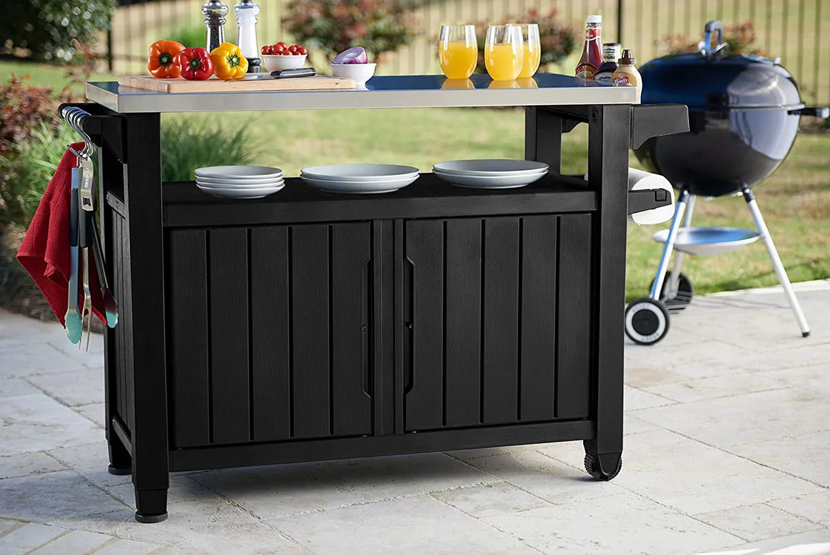 Keter Unity XL Portable Outdoor Table and Storage - image 5