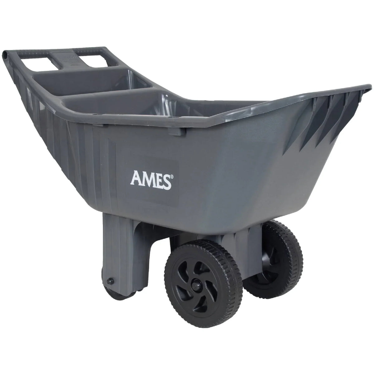 Ames 2463875 Easy Roller 4 Cu. ft. Poly Yard Cart - image 1