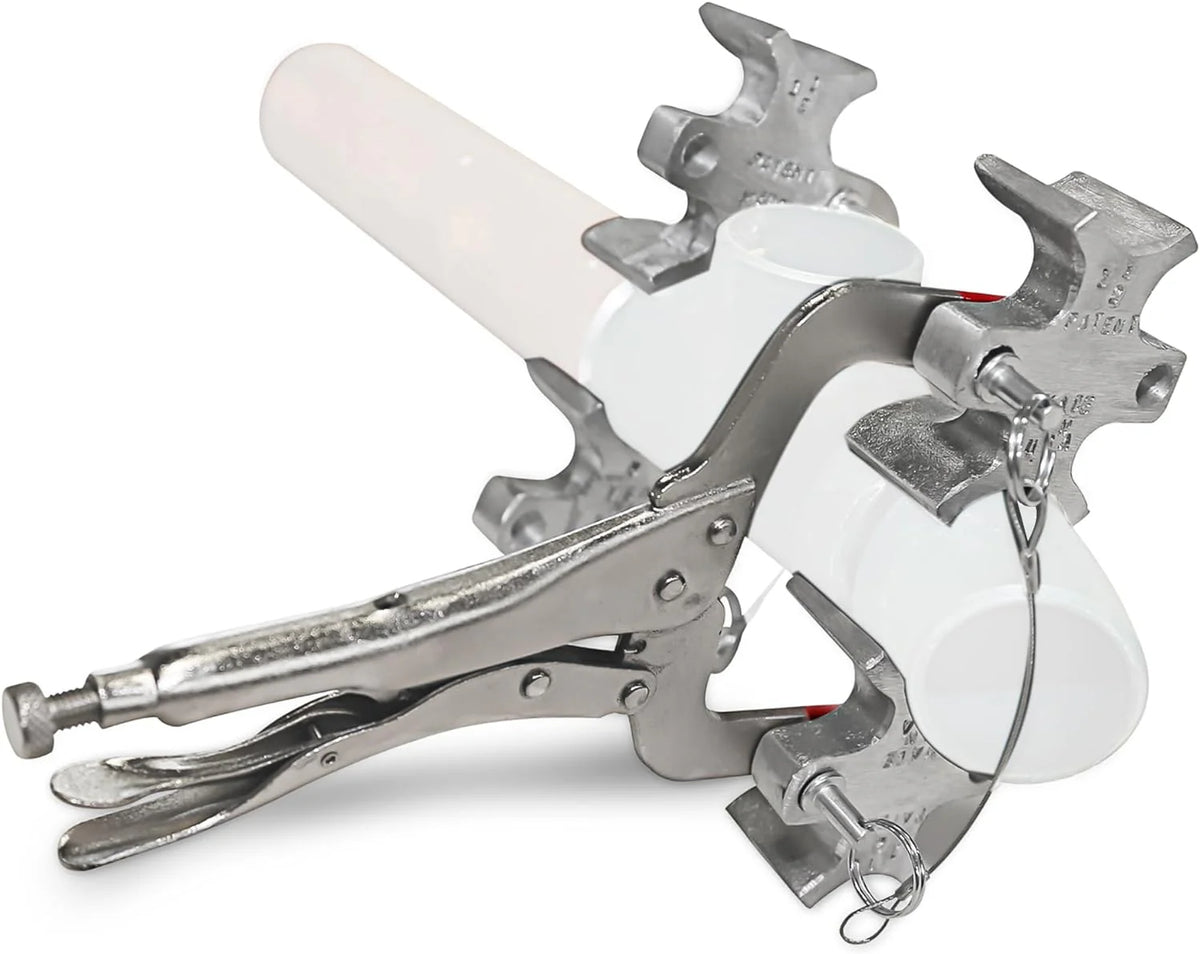 Welders 3rd Hand - Portable Pipe Welding Tool with Versatile Welding Clamps - Works with Most Butt Weld Fittings and Pipes - Enhance Accuracy - image 1