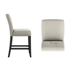 Brda Keyhole Counter Height High Back Stools - Set of 2 - image 9