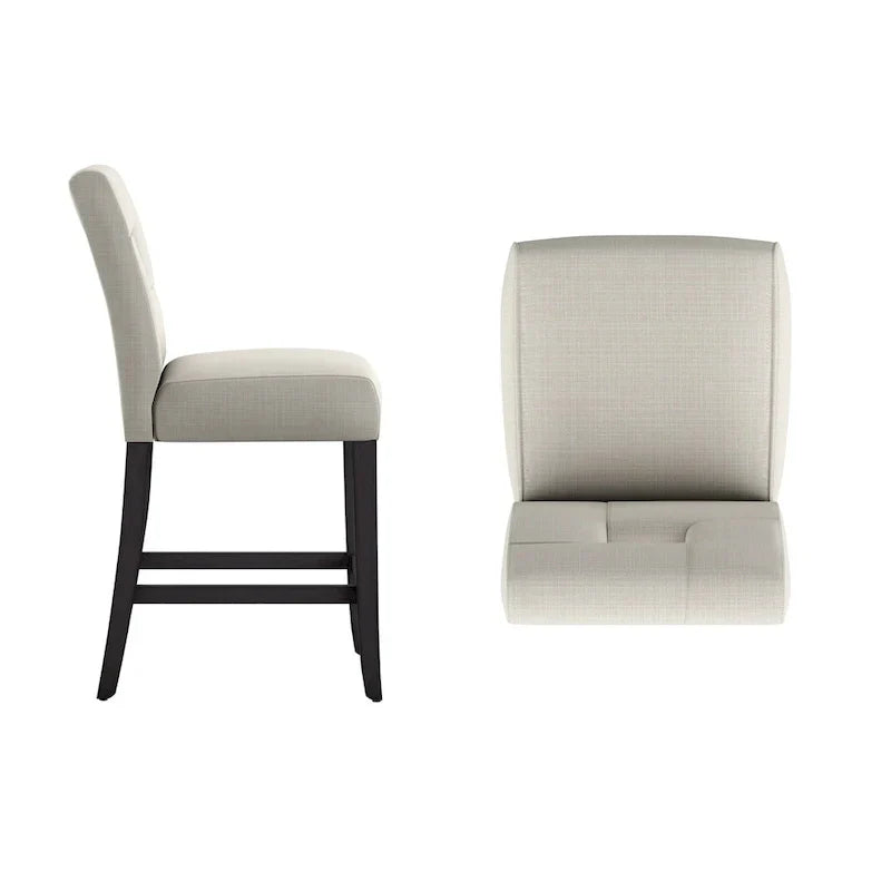 Brda Keyhole Counter Height High Back Stools - Set of 2 - image 9