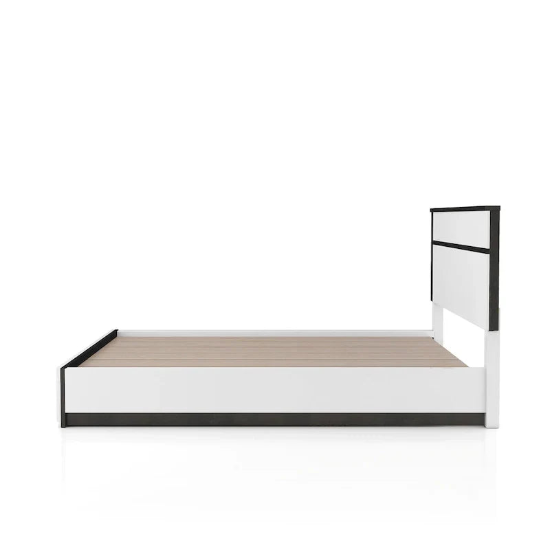 Conjira Modern 4-Piece White Wood Bedroom Storage Set by Furniture of America - image 8