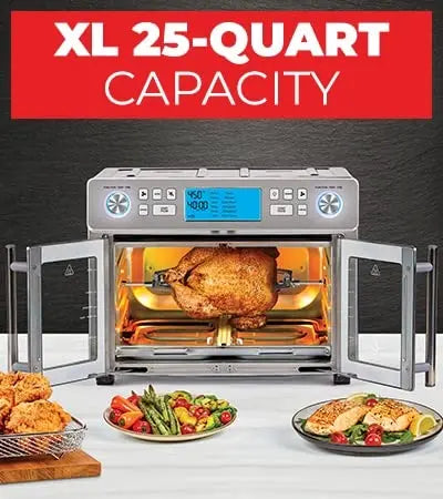Emeril Lagasse Dual Zone 360 Air Fryer Oven Combo - image 7