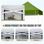 EAGLE PEAK 5x5 Pop up Canopy Tent Instant Outdoor Canopy Easy Set - up Straight Leg Folding Shelter（blue） - image 113