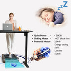 Egofit Walker Pro Smallest Under Desk Electric Walking Treadmill for Home 2.0HP 5° Incline - image 3
