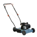 SENIX Gas Lawn Mower, 20-Inch, 125 cc 4-Cycle Briggs & Stratton Engine, Push Lawnmower with Side Discharge, 3-Position Height Adjustment, LSPG-L2, Blue - image 1