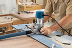 BOSCH 1617EVSPK Wood 12 Amp Router Tool Combo Kit - 2.25 Horsepower Plunge Router & Fixed Base with a Variable Speed - image 15