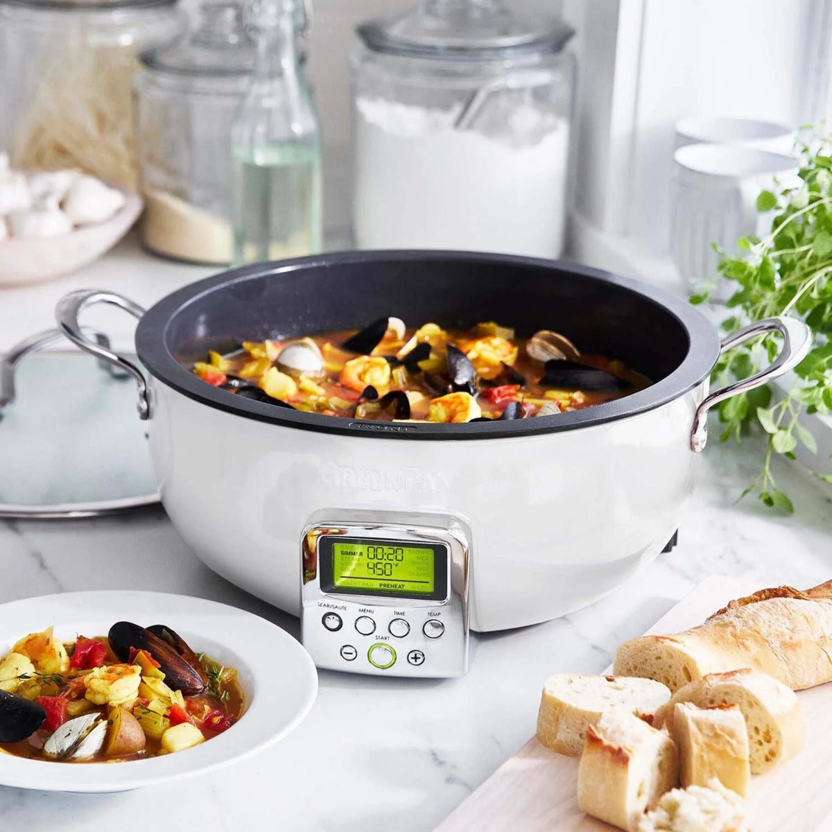 GreenPan Elite 6-Quart Essential Smart Skillet / Black - image 14