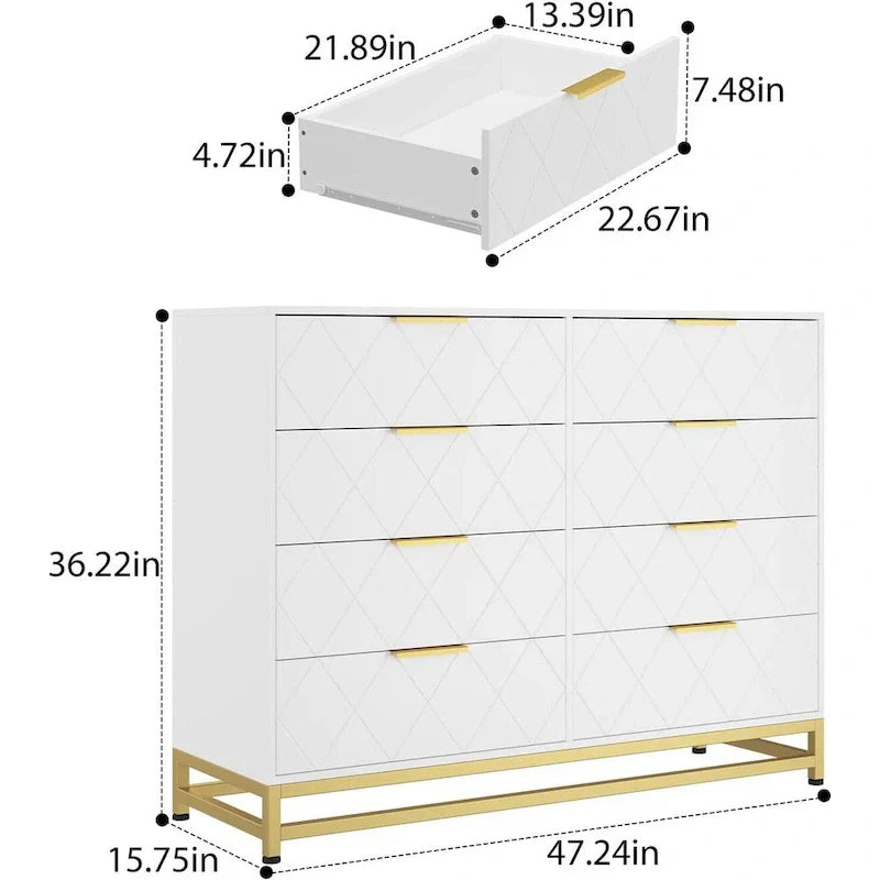 Contemporary Oversized Dresser - image 12