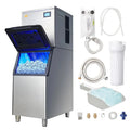 VEVOR Commercial Ice Maker, 360LBS/24H Ice Making Machine with 330.7LBS Large Storage Bin - image 1