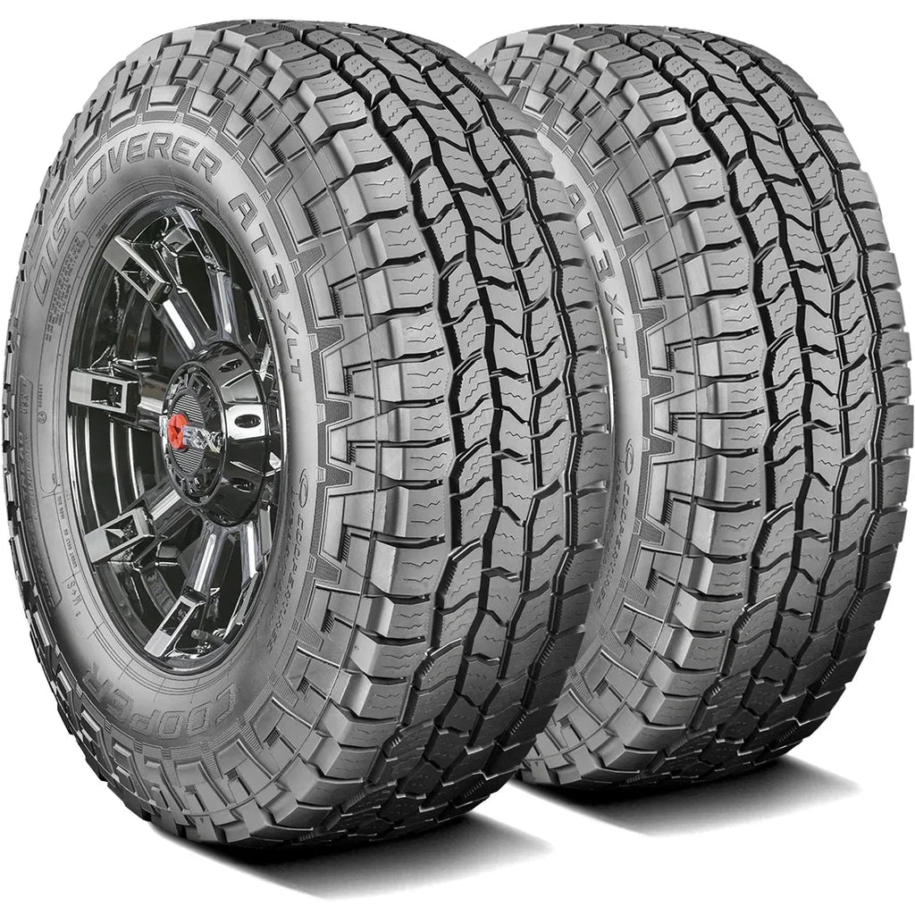 Pair of 2 (TWO) Cooper Discoverer AT3 XLT LT 285/70R17 Load E 10 Ply AT A/T All Terrain Tires Fits: 2015-18 Ram 1500 Rebel, 2021-23 Jeep Wrangler Unlimited Rubicon 392 - image 1
