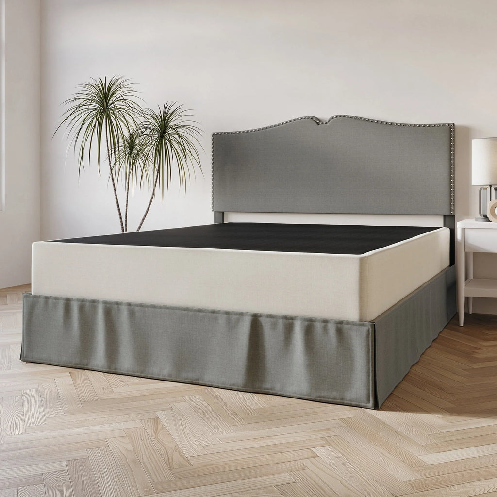CraftPorch Solid Wood 8-Inch Box Spring Foundation with Wood Slats - image 3