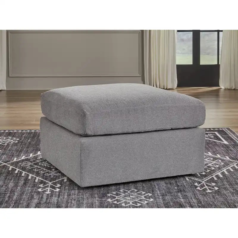 Signature Design by Ashley Modmax Dark Gray Extra-Large Accent Ottoman - image 2