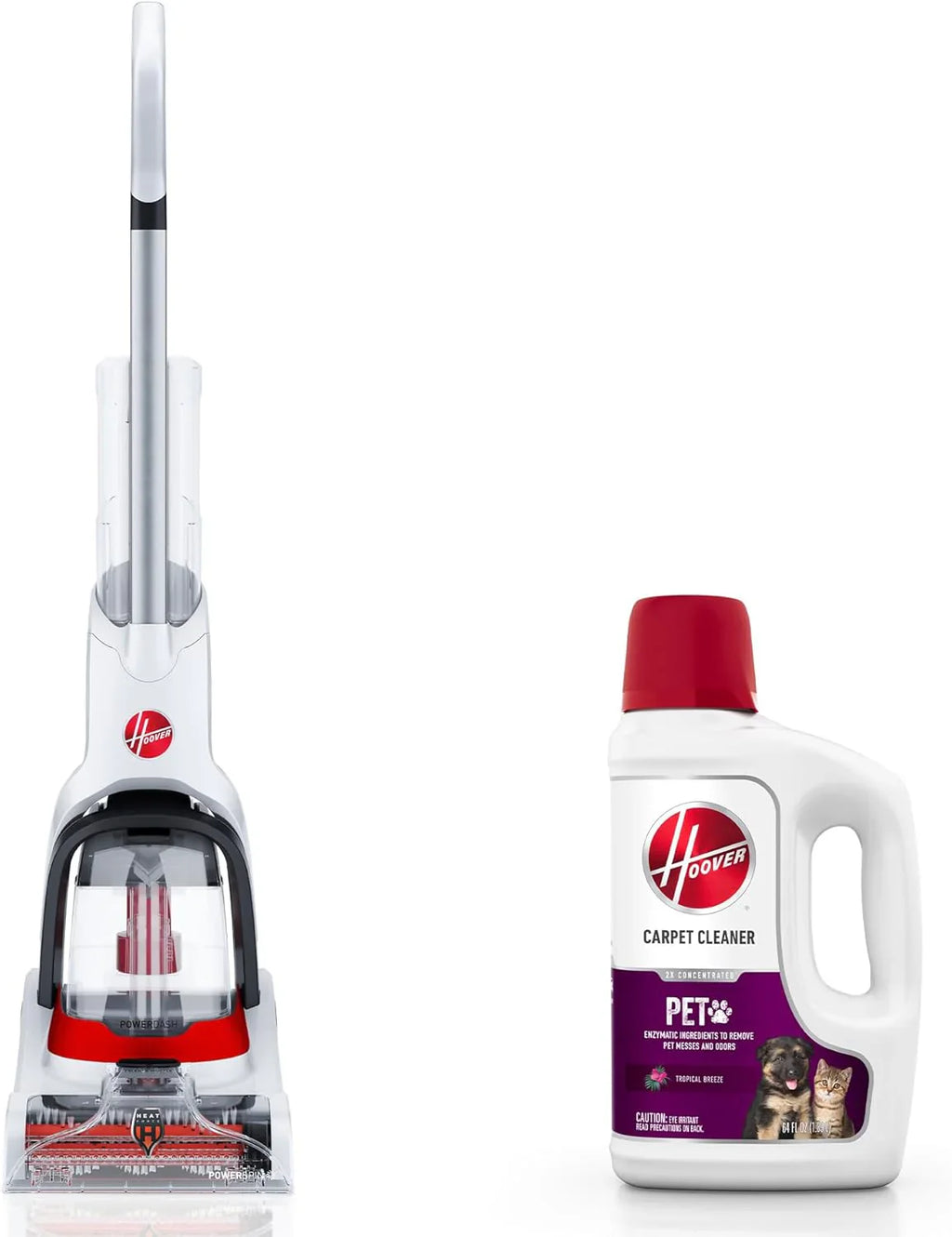 Hoover PowerDash Pet+ Compact Carpet Cleaner Machine, Lightweight Carpet Shampooer - image 8