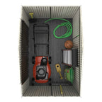 7 ft. W x 4 ft. 7 in. D Plastic Storage Shed - image 3