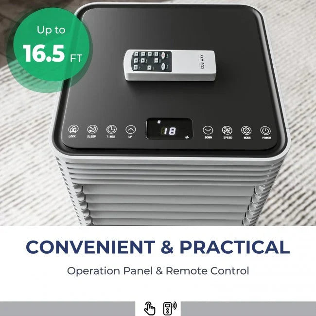 8000 BTU 3-in-1 Air Cooler with Dehumidifier and Fan Mode - image 3