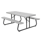 6-Foot Classic Folding Picnic Table 48 - image 5