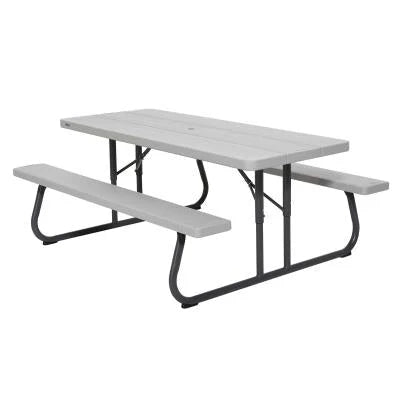 6-Foot Classic Folding Picnic Table 48 - image 5