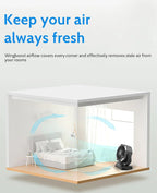 40,000mAh Battery Operated Fan, 13" Remote Camping Fan with LED Auto-Oscillating Rechargeable Fan Powerful Portable Desk Fan for Home, Camping, RV, Courtyard, Picnic, Emergency Power - image 14