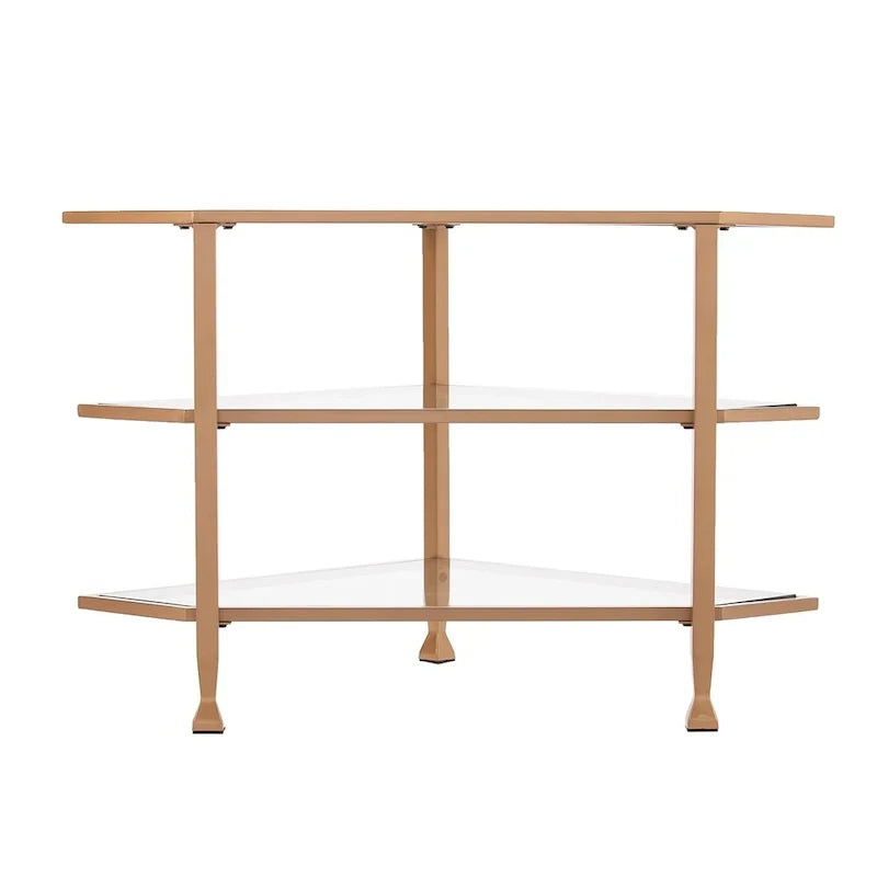 SEI Furniture Jensen Metal Corner TV Stand for Screens up to 33.25 inches - image 19