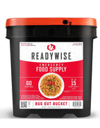 READYWISE - Chicken, Beef, Pork & Rice Emergency Food Supply Bucket, Premade, Freeze-Dried Survival Meals, 25-Year Shelf Life, Camping & Hiking Essentials, Long Term Meal & Food Supplies, 48 Meat & 40 Rice Servings - image 10