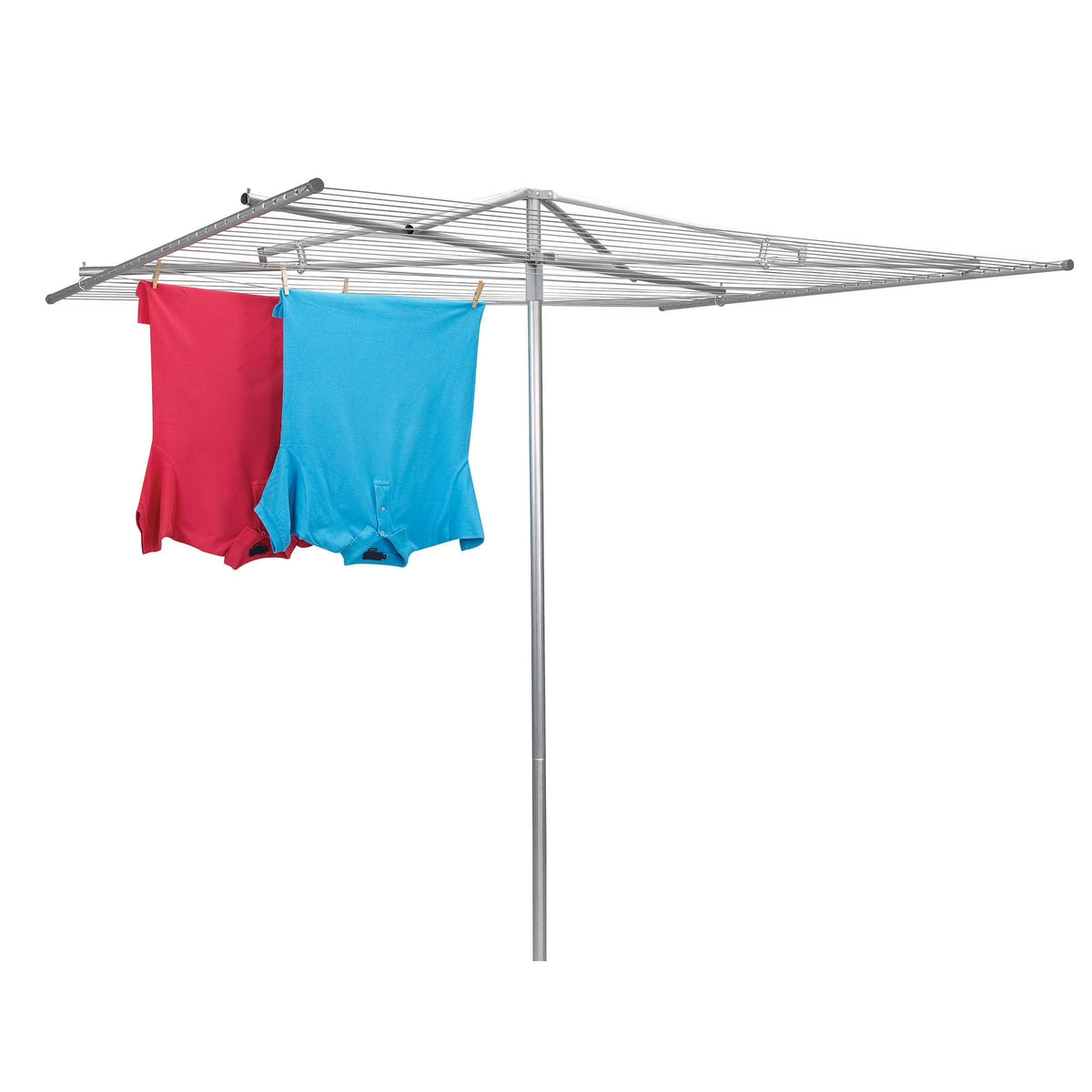 Household Essentials Parallel Clothesline Outdoor Dryer, 30 Lines with 210 Feet of Drying Space, No-Rust Steel - image 1