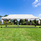 COBIZI 10x20 Heavy Duty Pop up Canopy Tent with 6 sidewalls Easy Up Commercial Outdoor Canopy Wedding Party Tents for Parties All Season Wind & Waterproof Gazebo with Roller Bag,Black(Frame Thickened) - image 87
