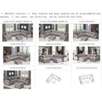 Versatile Reversible Sectional Sofa with Flexible Configuration - image 26