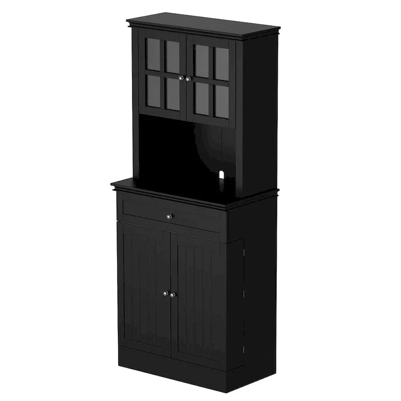 Spacious Kitchen Cabinet with Microwave Space - 30W x 69.3H - image 20