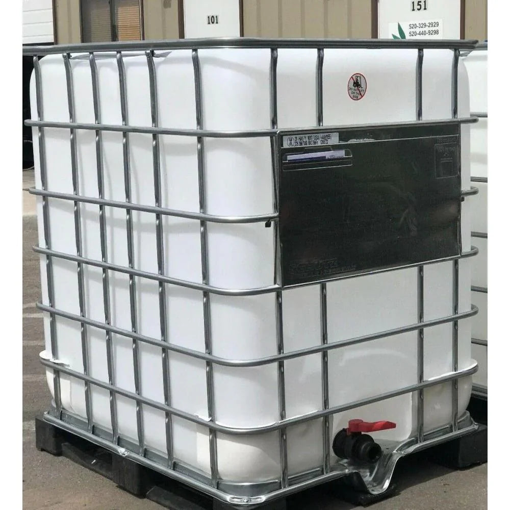 330 Gallon Food Grade IBC / Drinking Water, Rainwater Harvesting Container - image 1