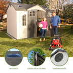 Lifetime 10 Ft. x 8 Ft. Outdoor Storage Shed - image 4