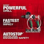 M18 FUEL 18-Volt Lithium-Ion Brushless Cordless Hammer Drill/HACKZALL/Impact Driver Combo Kit 3-Tool with (4) Batteries - image 2