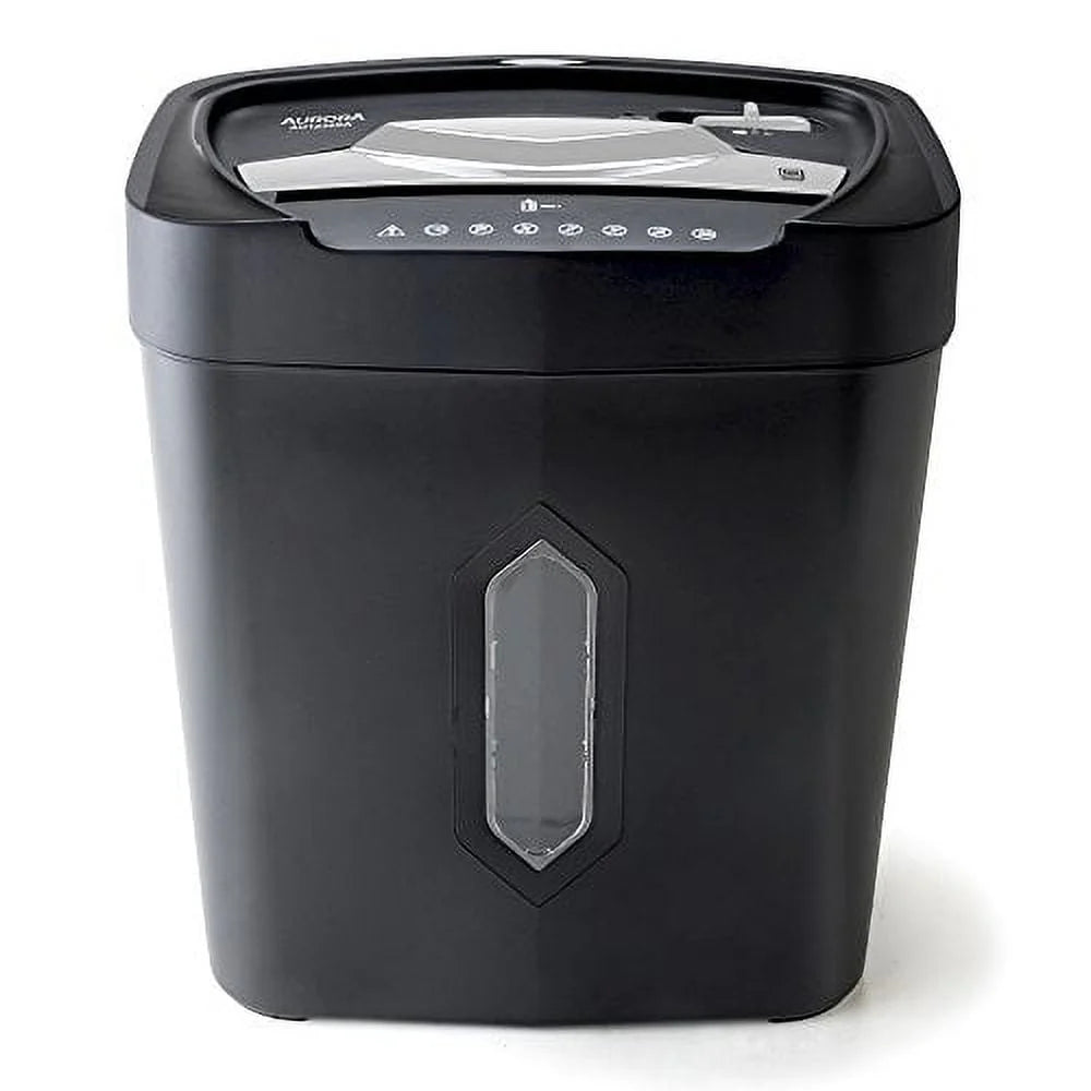 Aurora GB AU1230XA 12 - Sheet Anti - Jam Crosscut Paper and Credit Card Shredder with 5.2 - Gallon Wastebasket - image 2