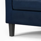 Modern Tub Accent Chair with Upholstered Seat and Wooden Legs - image 48