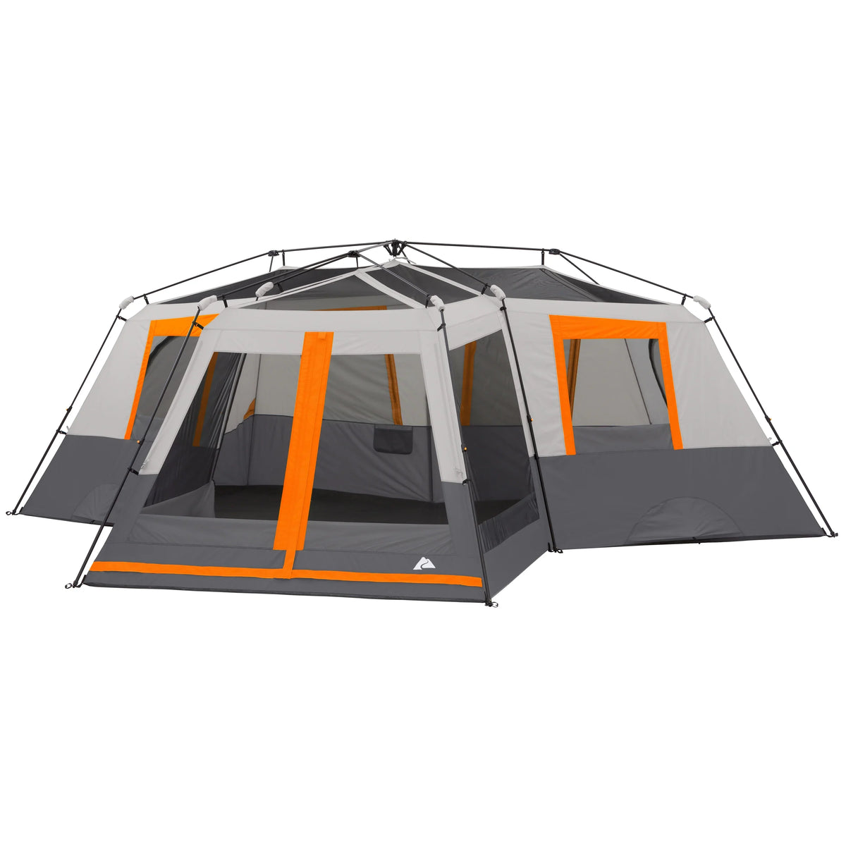 Ozark Trail 20' x 18' 12 - Person 3 - Room Instant Cabin Tent with Screen Room, 56.5 lb - image 2