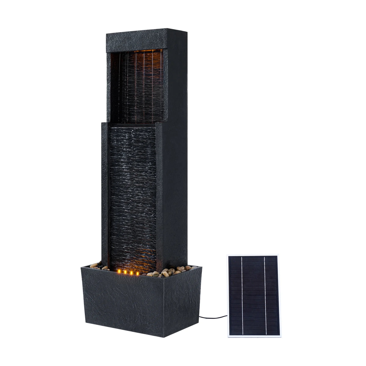 Teamson Home 37.99" Athena Outdoor Solar Powered Water Fountain - image 4
