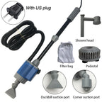 Electric Fish Tank Gravel Cleaner Aquarium Sand Vacuum Water Changer - image 6