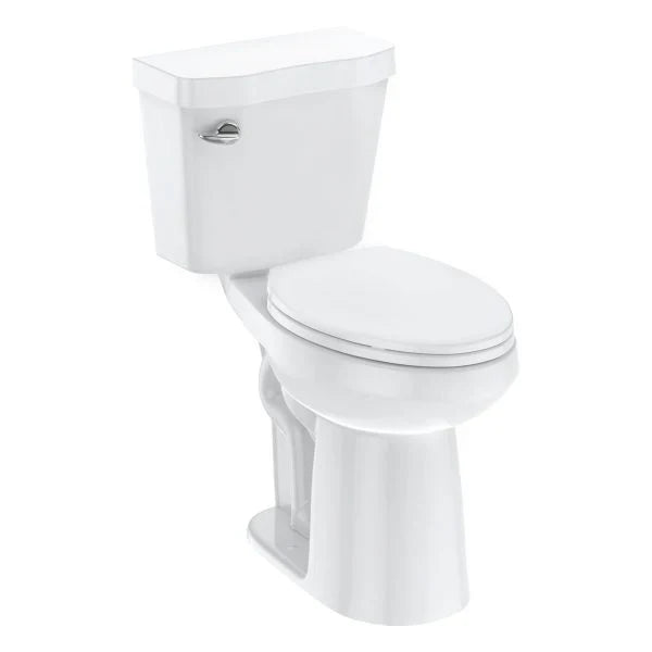 Elongated Two-Piece Toilet with Soft-Close Seat and 1.28 GPF Siphonic Flush - image 1