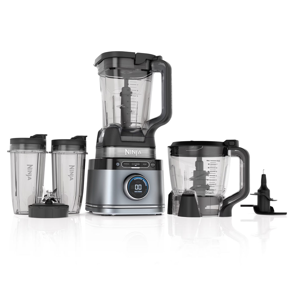 Ninja Detect Kitchen System Power Blender + Processor with Blend Sense Technology, Silver, TB400 - image 1