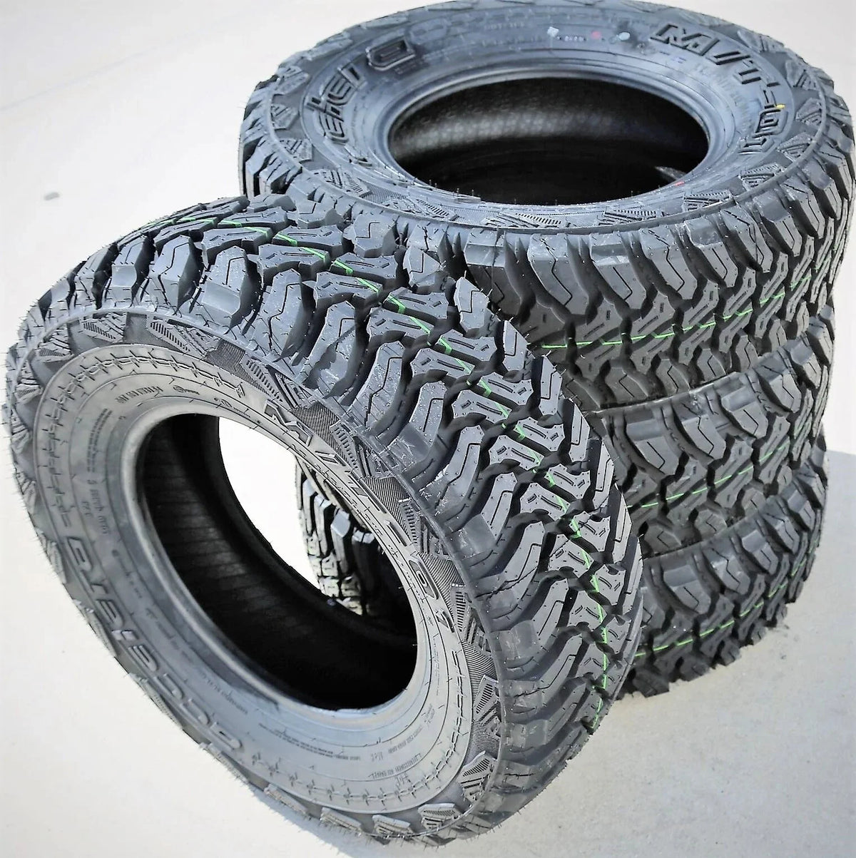 Pair of 2 (TWO) Accelera M/T-01 LT 235/75R15 Load C 6 Ply MT Mud Tires - image 7